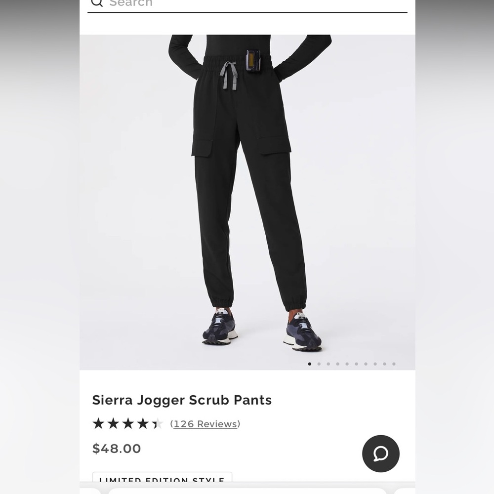 Xl figs scrubs pants - tag off only worn 1x too big